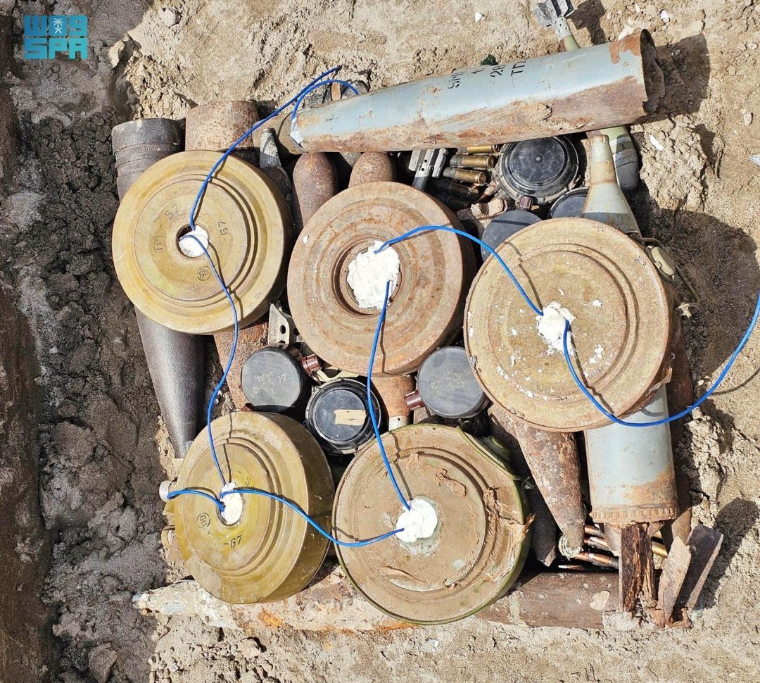 KSrelief Masam Project Clears 884 Explosives in Yemen