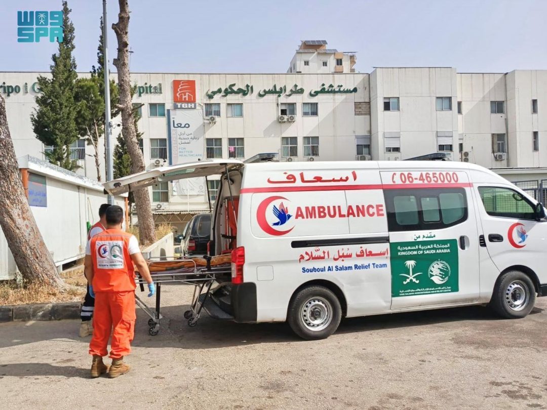 Miniyeh Ambulance Unit Carries Out 42 Missions Last Week with KSrelief Support
