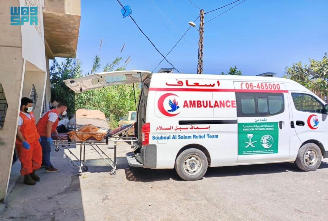 Miniyeh Ambulance Carries Out 31 Missions Last Week with Support from KSrelief