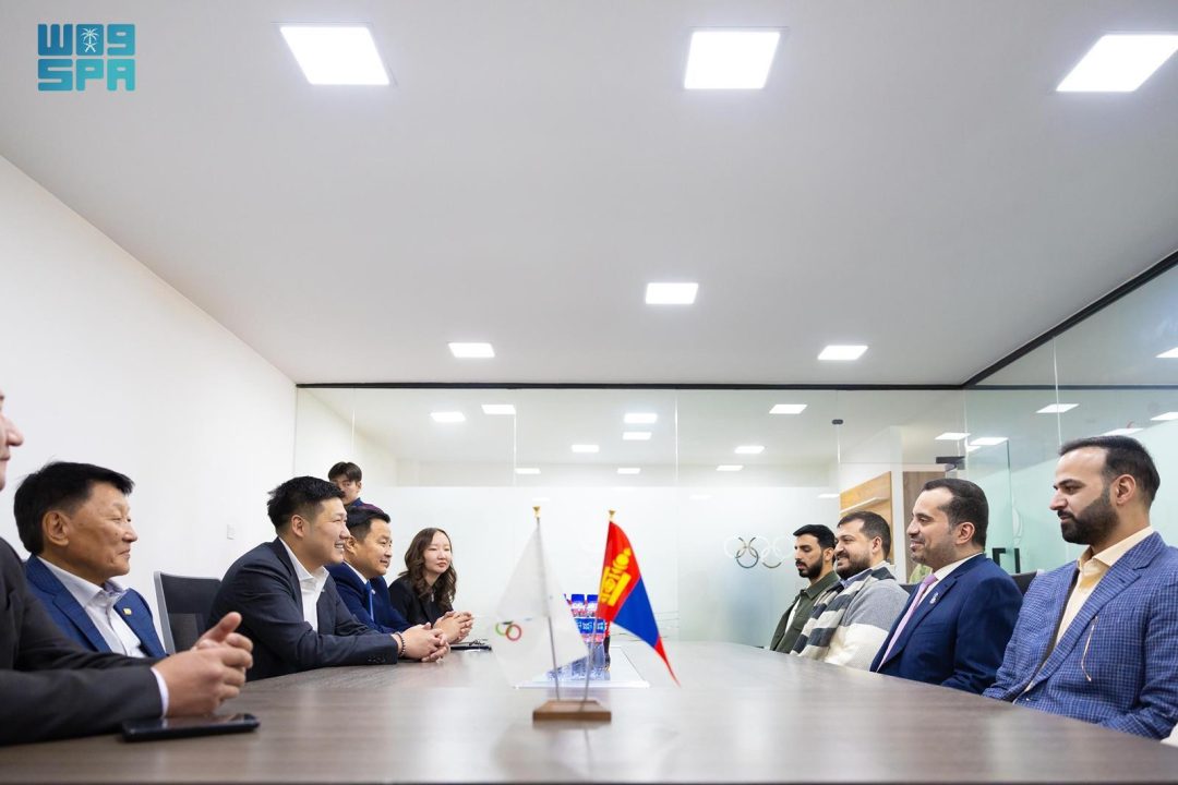 Saudi, Mongolian Olympic Committees Discuss Boosting Cooperation