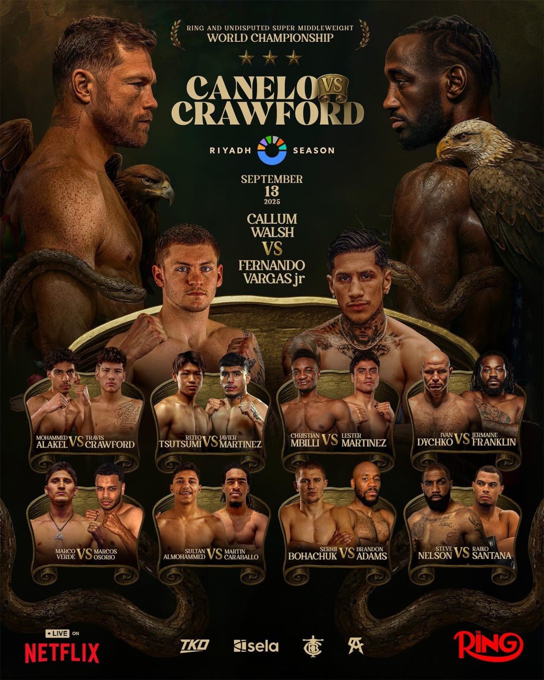 Canelo VS. Crawford: Riyadh Season Brings Blockbuster Fight to Las Vegas