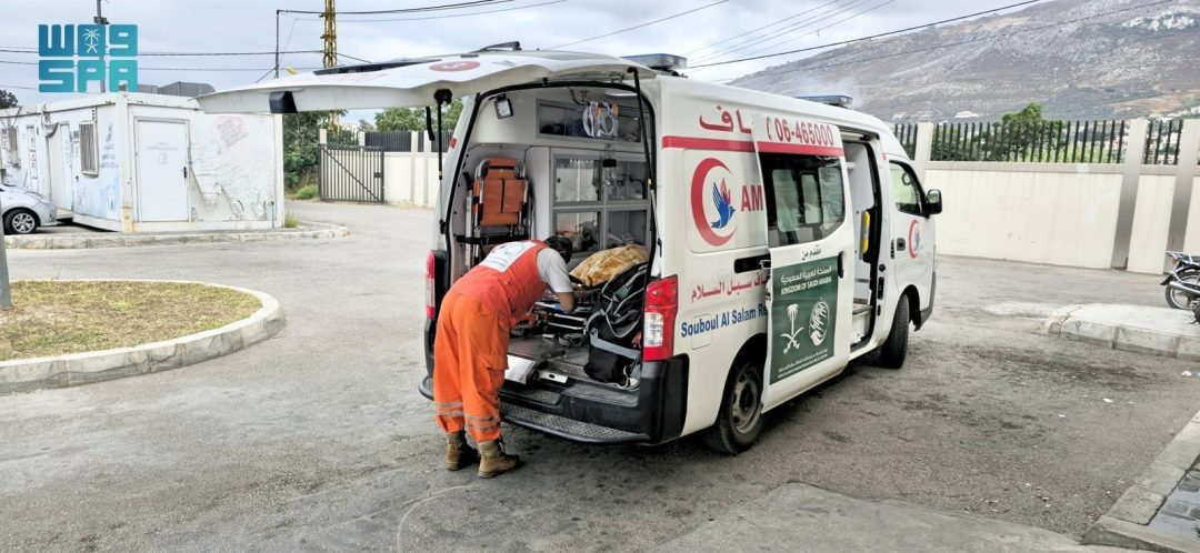 KSrelief Funds Ambulance Missions in Northern Lebanon