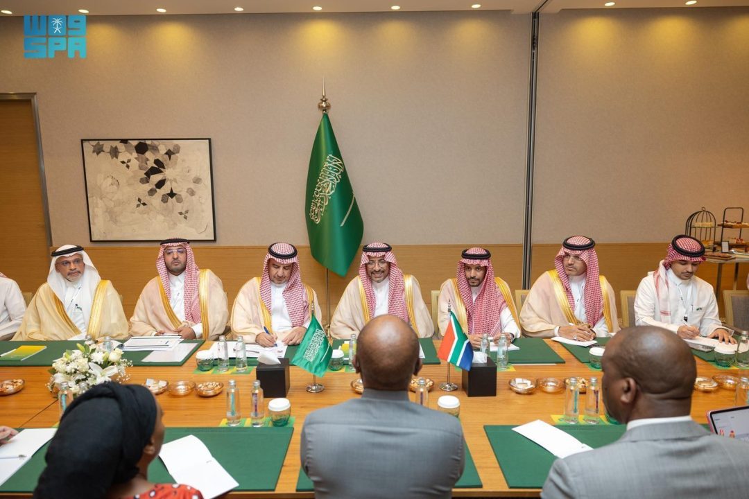 Minister of Industry and South African Counterpart Discuss Cooperation with Joint Business Council Leadership