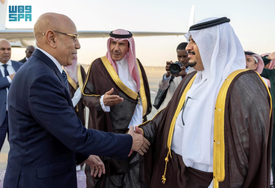 Mauritanian President Arrives in Riyadh to Take Part in FII9