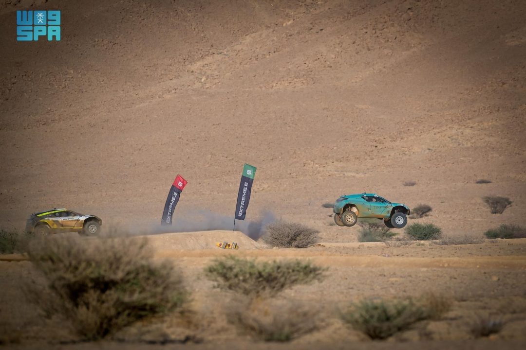 ‘Desert X Prix’ Kicks Off in Qiddiya as Part of Extreme E Electric Off-Road Racing Series