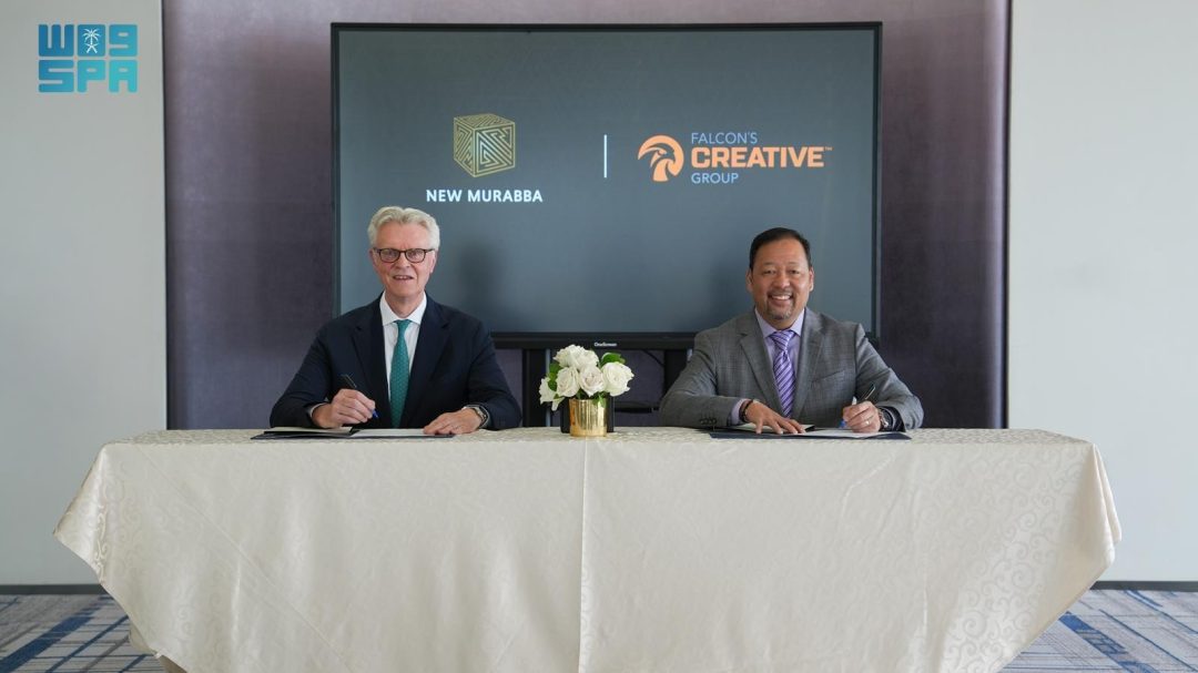 New Murabba Signs Agreement with Falcon’s Creative Group to Develop Mukaab Experiences