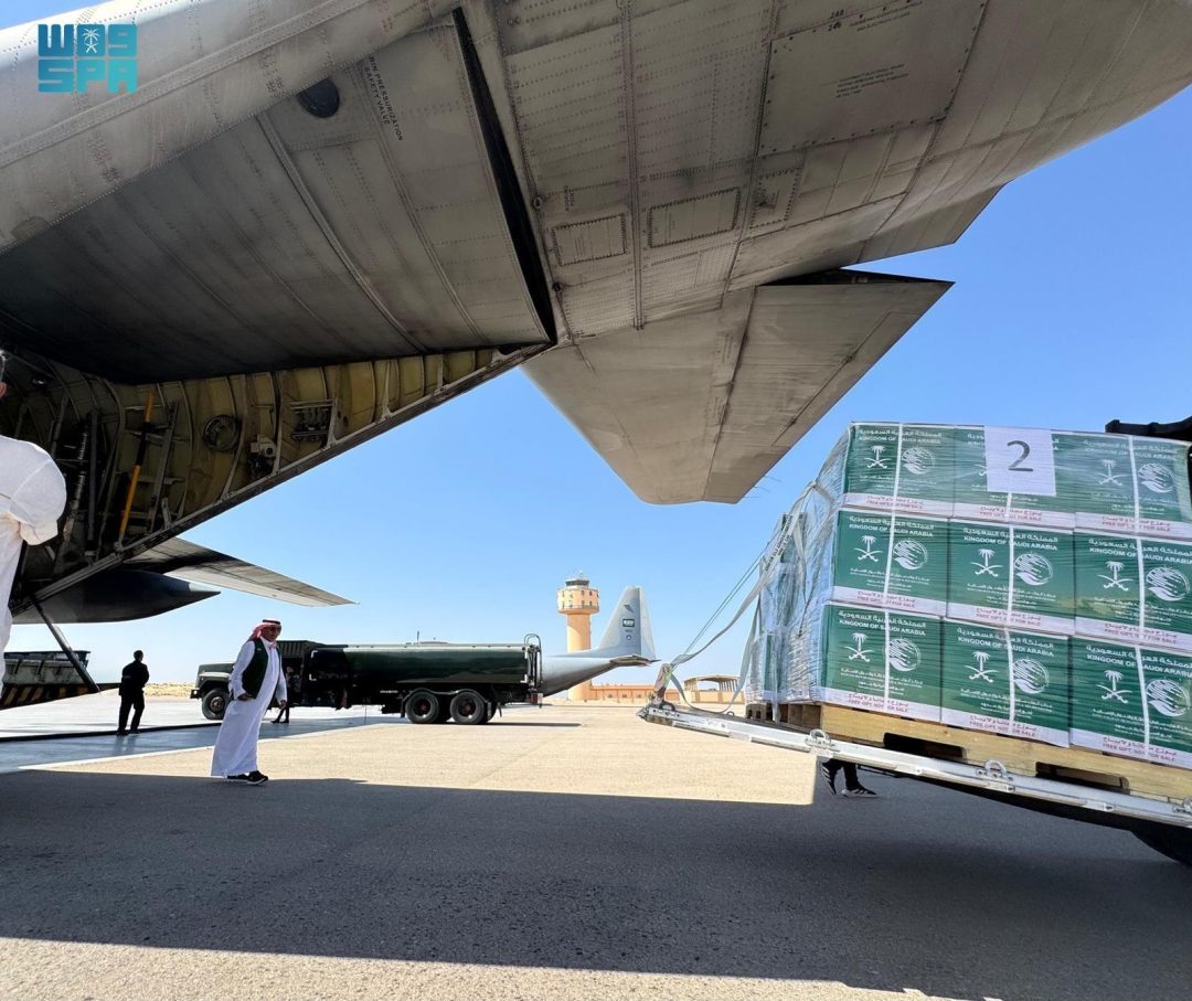 62nd Saudi Relief Plane Arrives in Egypt with Humanitarian Aid for Gaza