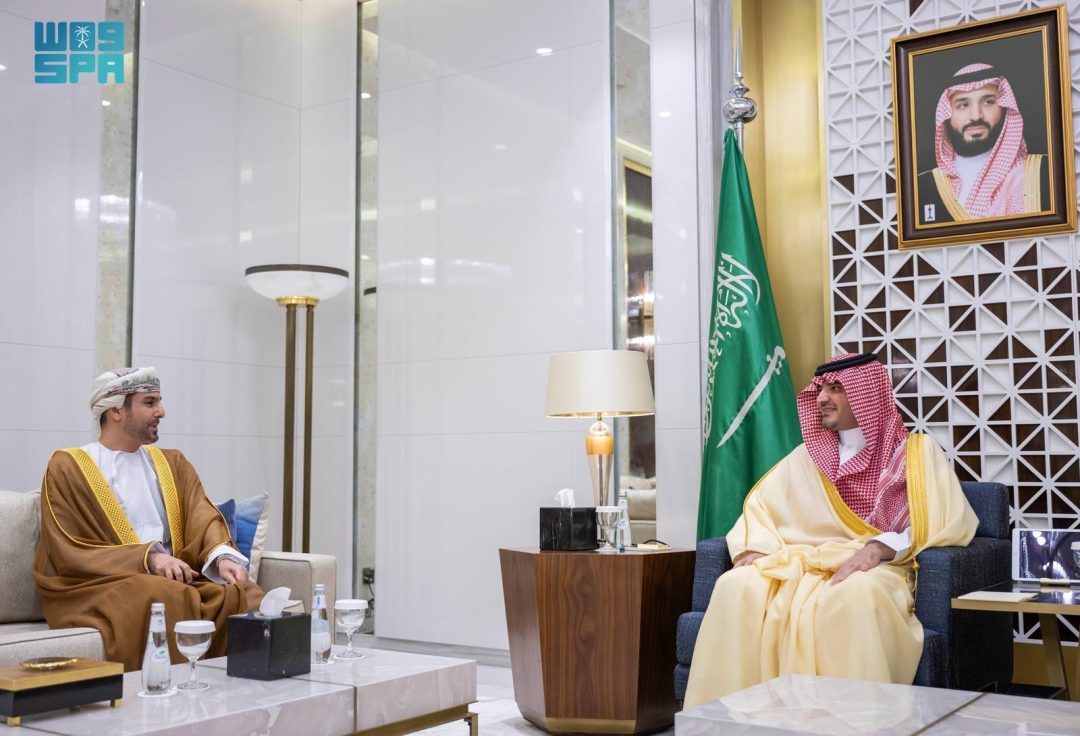 Minister of Interior Receives Newly Appointed Omani Ambassador to Saudi Arabia