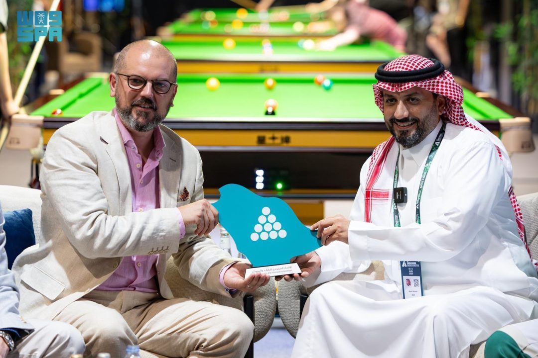 Saudi Billiard, Snooker Federation Unveils New Official Logo Ahead of World Masters Snooker Championship