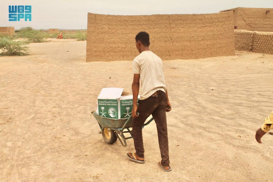 KSrelief Delivers 400 Food Baskets to Displaced Families in Sudan’s White Nile State