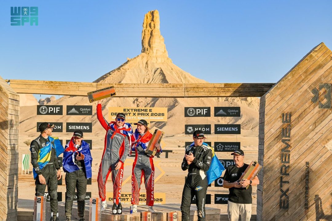 Team Hansen Wins First Place in 2025 Extreme E Finale Held in Qiddiya