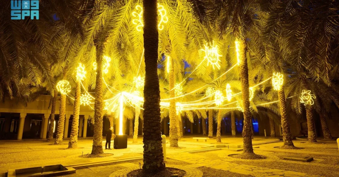 Chinese Artist Turns Children’s Drawings into Noor Riyadh Lights