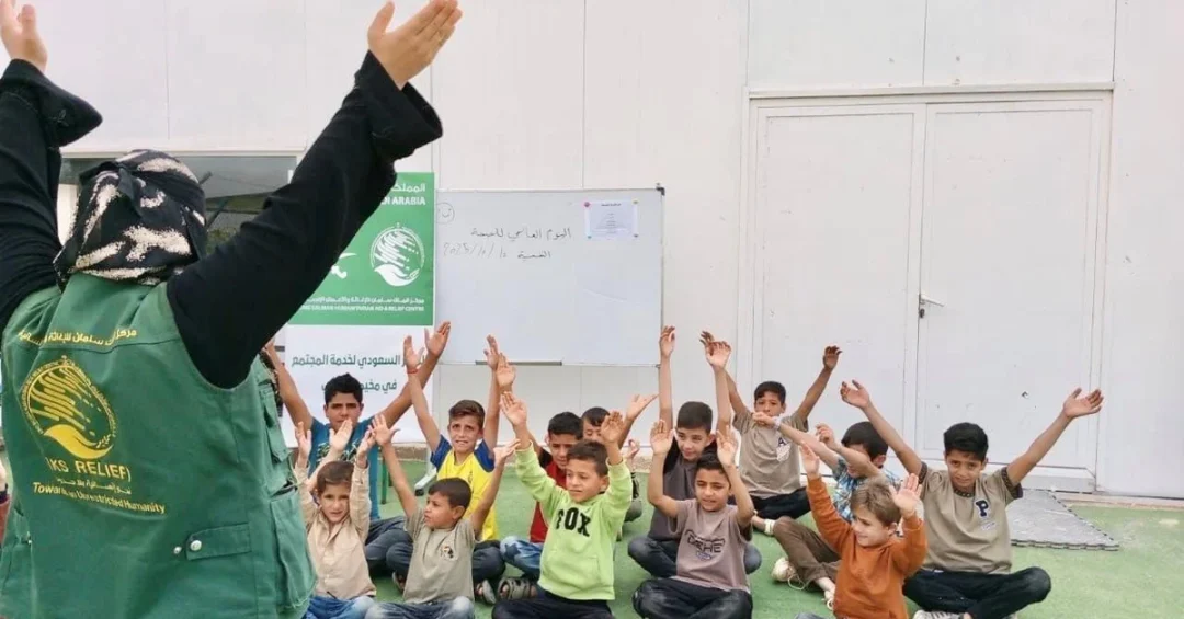 KSrelief Promotes Mental Health Awareness at Jordan’s Zaatari Refugee Camp