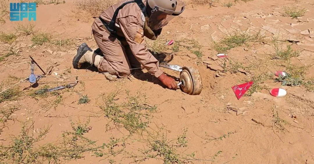 KSrelief Removes Over 1,100 Explosives from Yemen in Latest Safety Operation