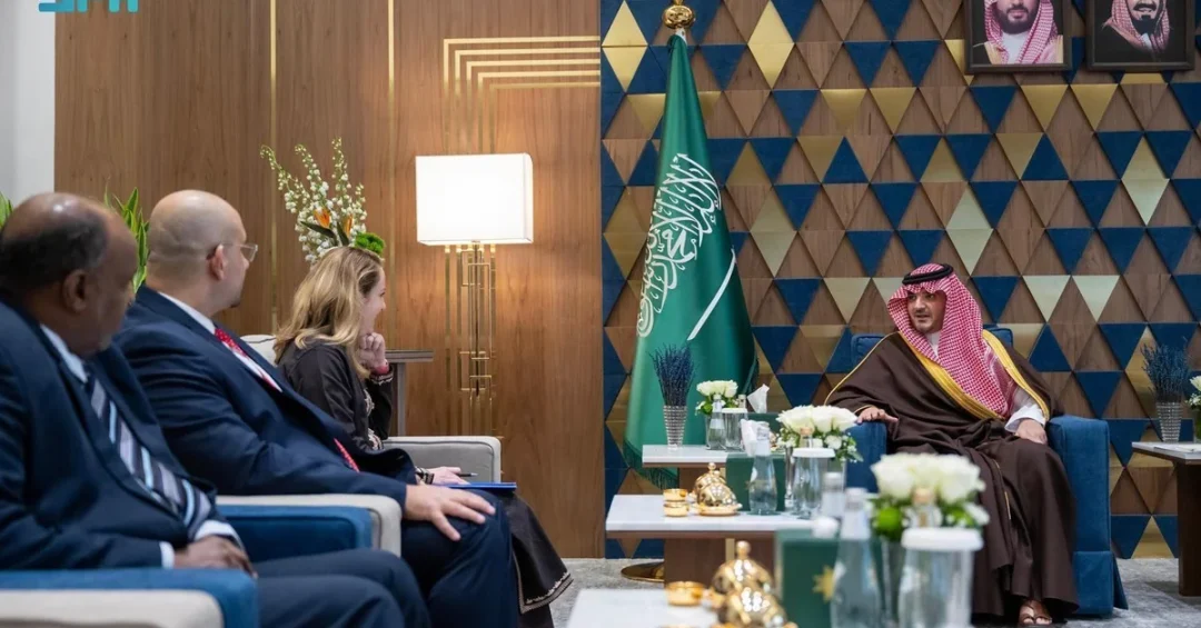 Saudi Interior Minister Holds Key Talks with UN Migration Chief in Riyadh