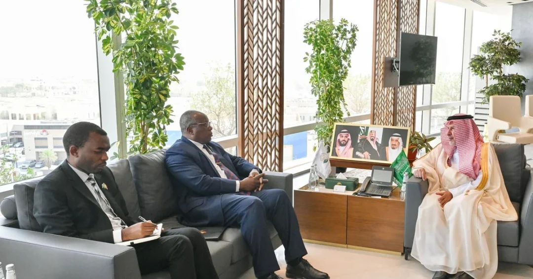 KSrelief Chief, Zimbabwe Envoy Discuss Humanitarian Cooperation