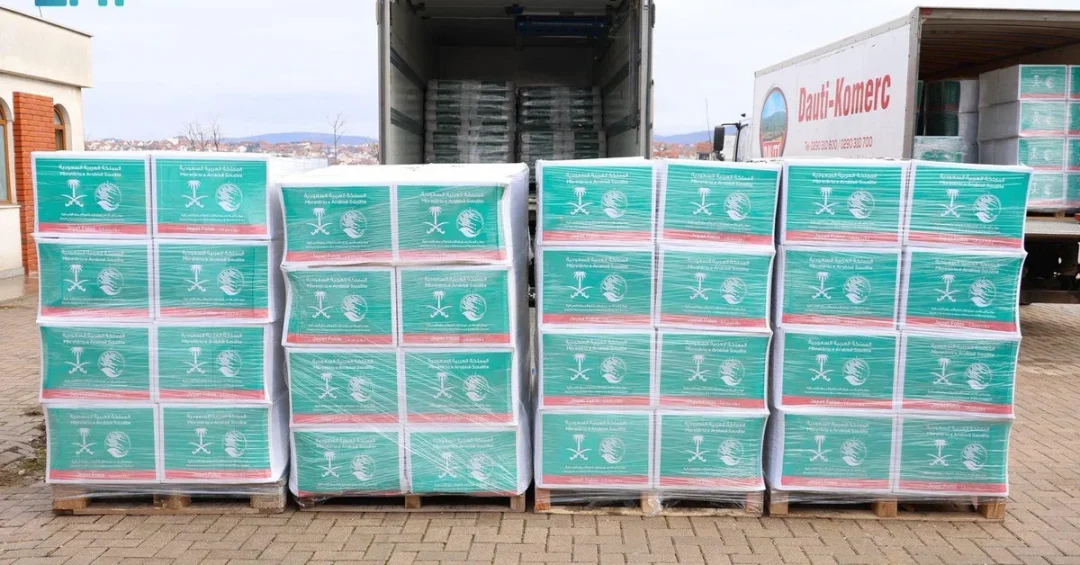 KSrelief Distributes Food Aid to 1,000 People in Kosovo