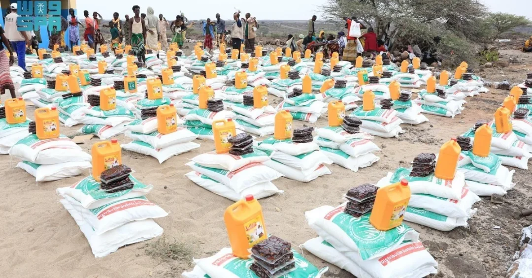 Saudi Arabia’s KSrelief Distributes Food Aid to Families in Djibouti