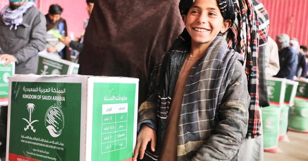 Saudi Arabia’s KSrelief Distributes Food Aid to 6,000 in Afghanistan