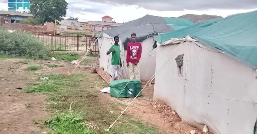 KSrelief delivers shelter and hygiene aid to 7,982 displaced Sudanese
