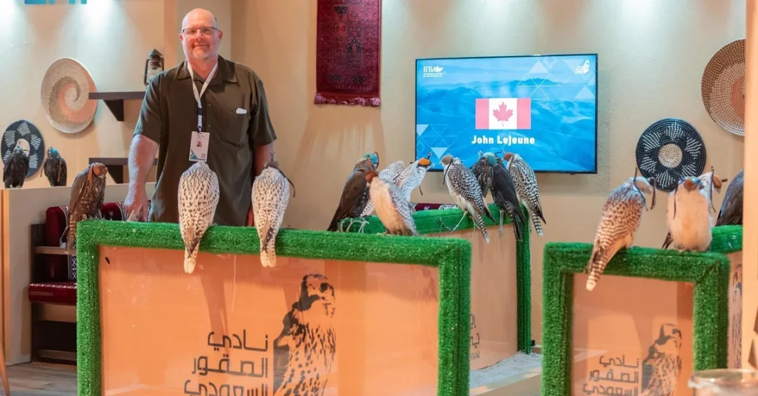 Canadian Falcon Farm Debuts at Saudi Falcons Club Auction