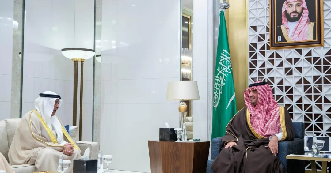 Saudi Interior Minister Meets GCC Chief to Boost Security Ties