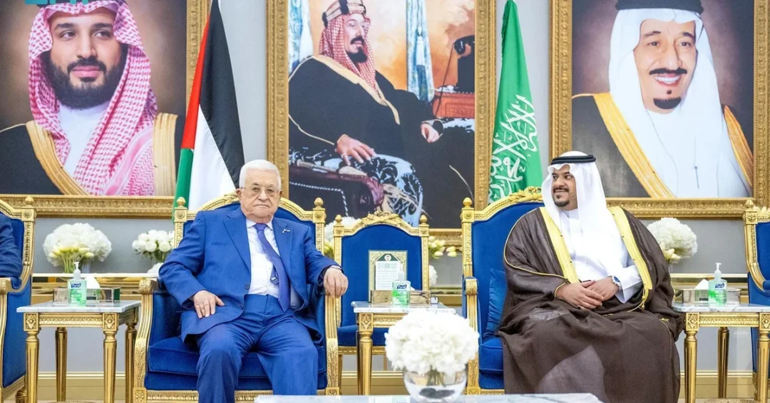 Palestinian President Mahmoud Abbas Arrives in Riyadh for Official Visit