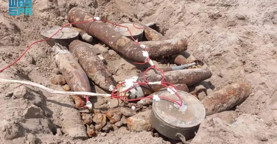 KSrelief Masam Project Clears 837 Mines in Yemen in One Week