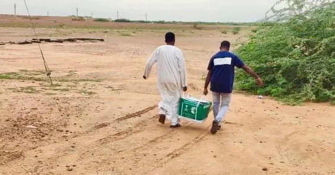 KSrelief Distributes 900 Food Baskets to Flood-Affected Families in Sudan