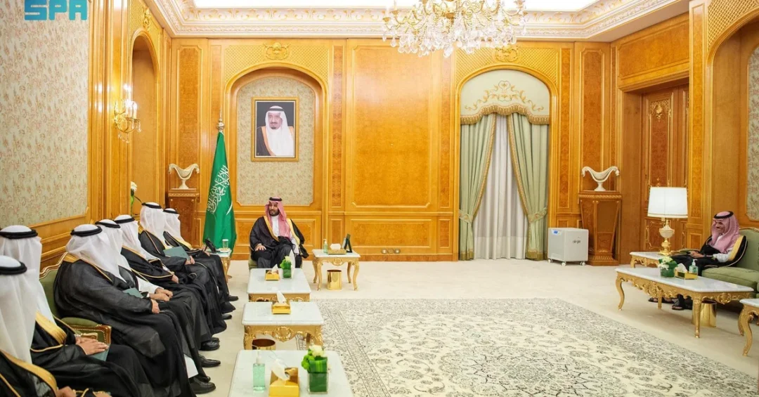 Saudi Crown Prince Presides Over Swearing-In of Ambassadors-Designate
