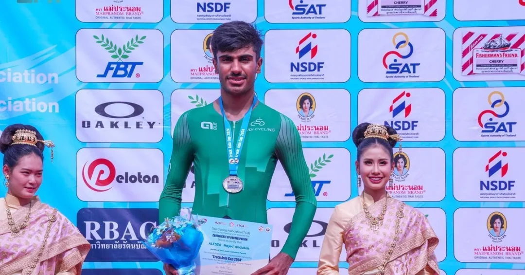 Saudi Arabia Wins Silver and Bronze at 2024 Asian Track Cycling