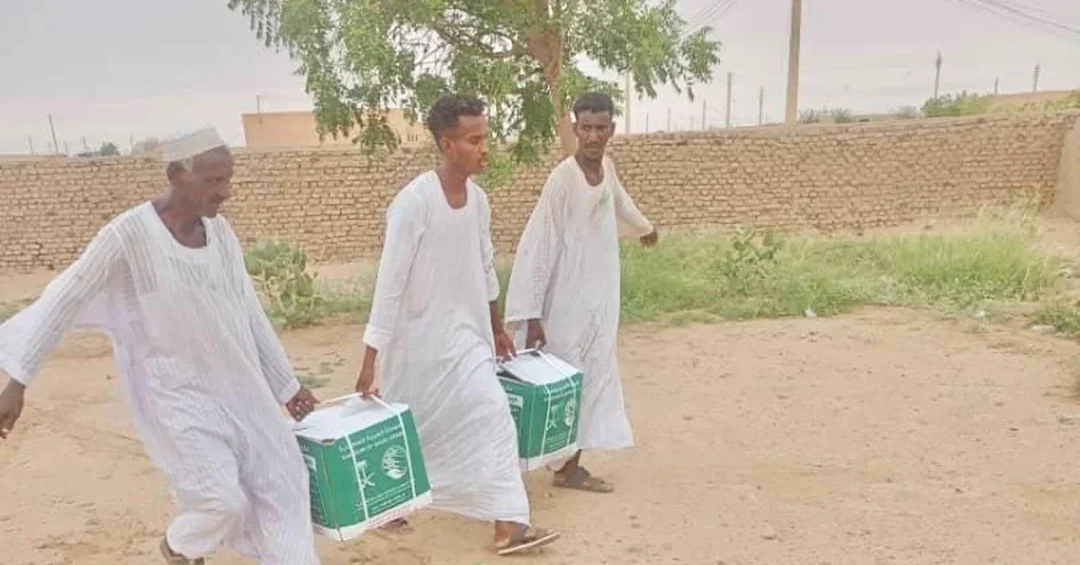 KSrelief Distributes 920 Food Baskets to Flood-Affected Communities in Sudan