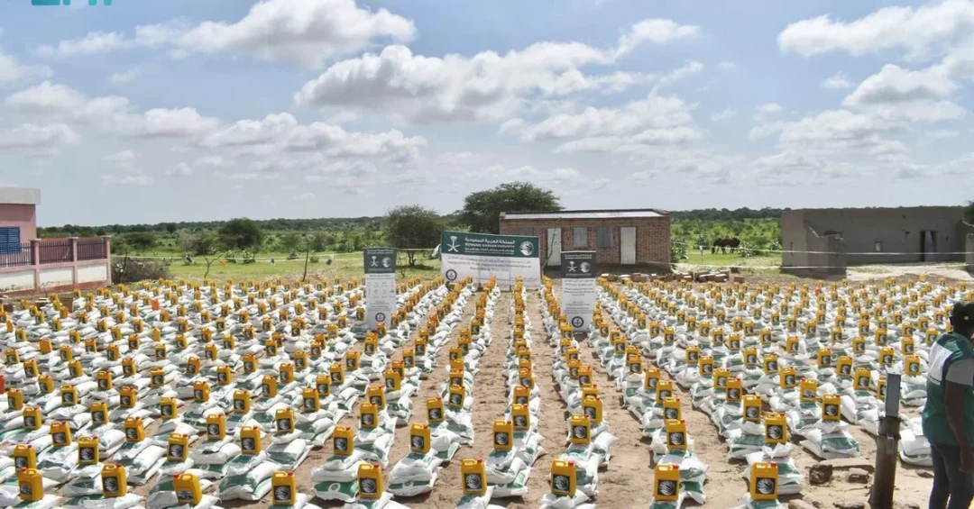 Saudi Arabia Distributes 1,000 Food Baskets to 6,000 in Chad via KSrelief