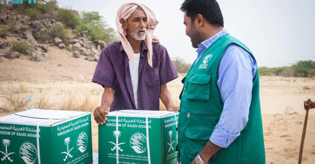 KSrelief Distributes Over 5,300 Food Baskets in Yemen’s Hajjah Governorate
