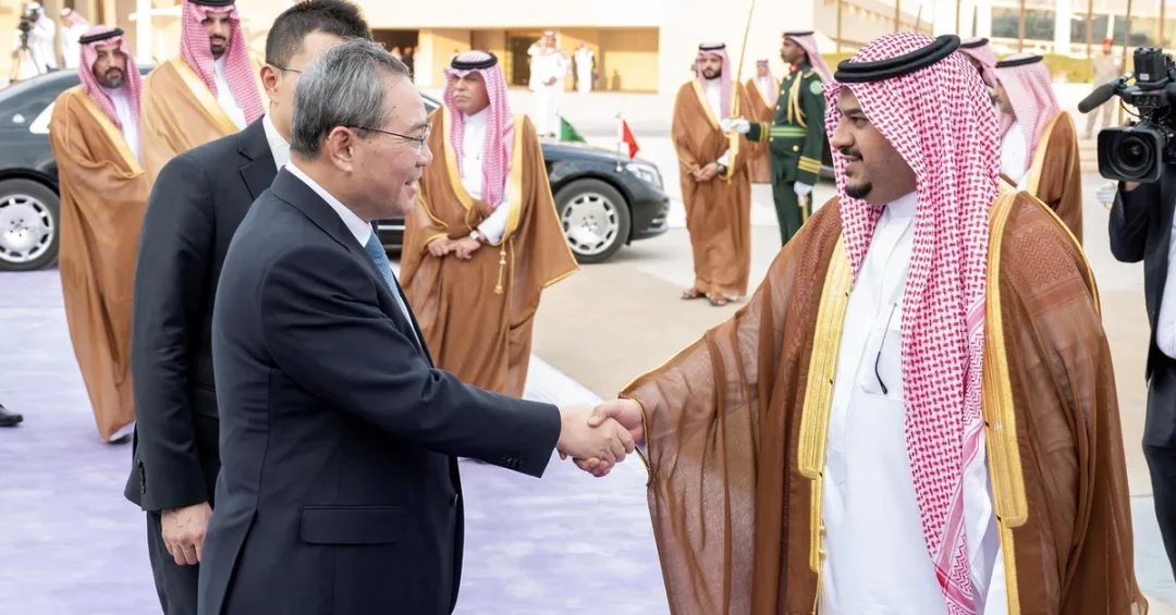 Chinese Premier Li Qiang Departs Riyadh After Official Visit