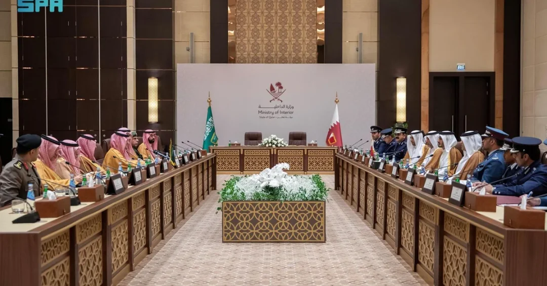 Saudi and Qatari Interior Ministers Strengthen Security Cooperation in Doha