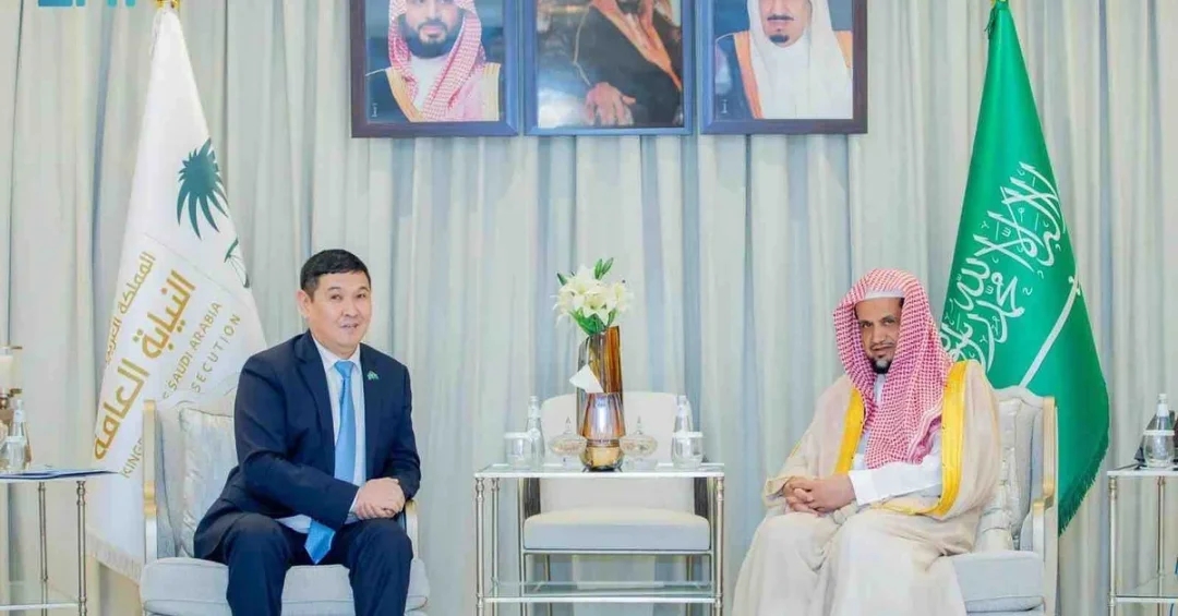 Saudi Attorney General Meets Kazakhstan Ambassador to Boost Judicial Ties