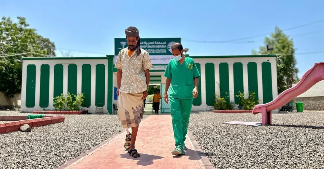 KSrelief Restores Hope for Thousands of Mine Victims in Aden