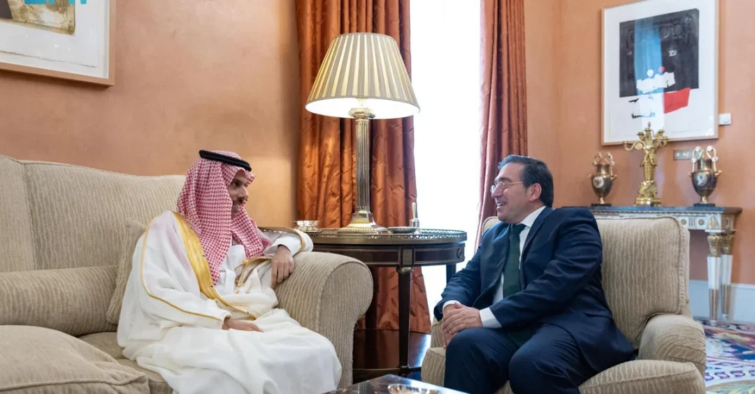 Saudi, Spanish Foreign Ministers Meet on Gaza Peace Efforts