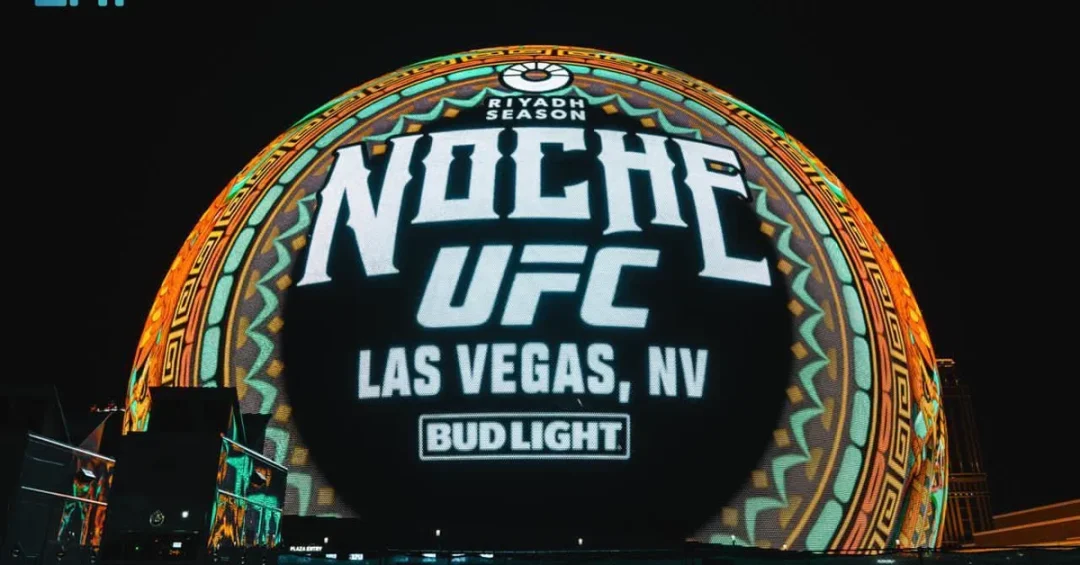 Sphere in Las Vegas to Host Riyadh Season Noche UFC Event