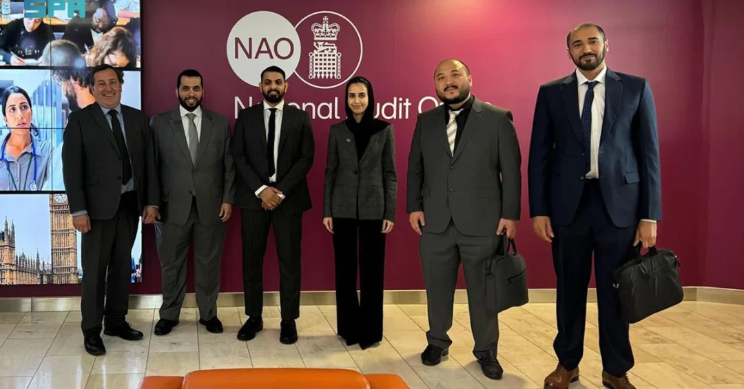 Saudi GCA and British NAO Discuss Auditing Cooperation in London