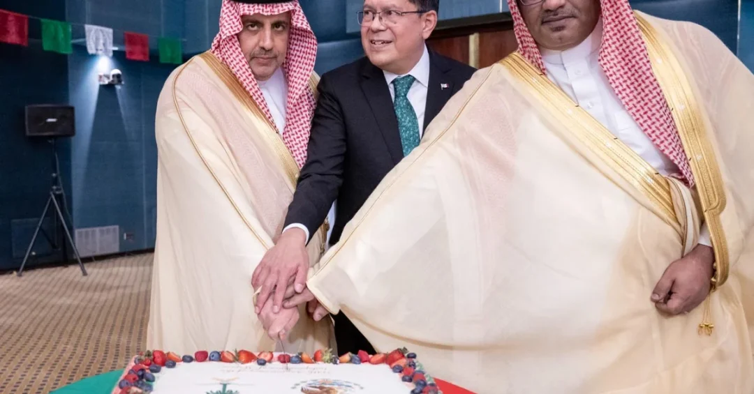 Saudi Official Attends Mexico National Day in Riyadh