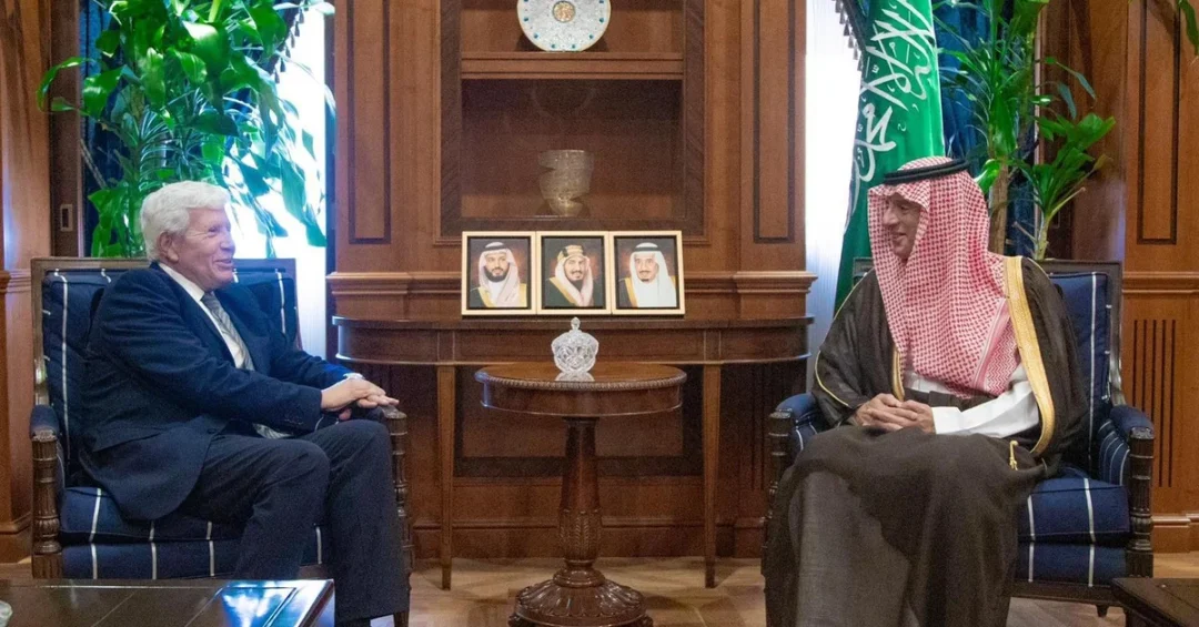 Saudi Minister Receives Peruvian Ambassador in Farewell Meeting