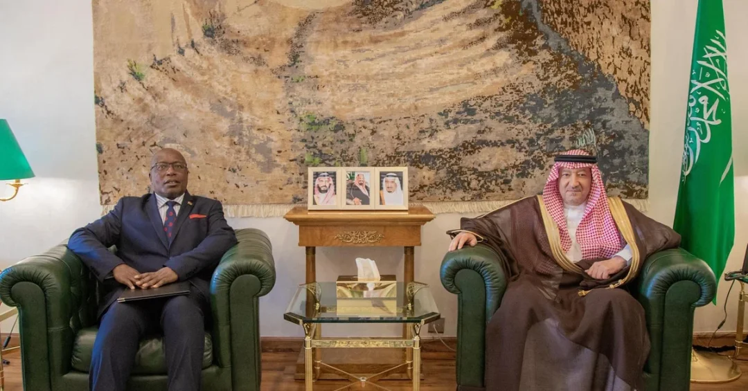 Saudi Vice Foreign Minister Meets Zimbabwe Ambassador to Boost Ties