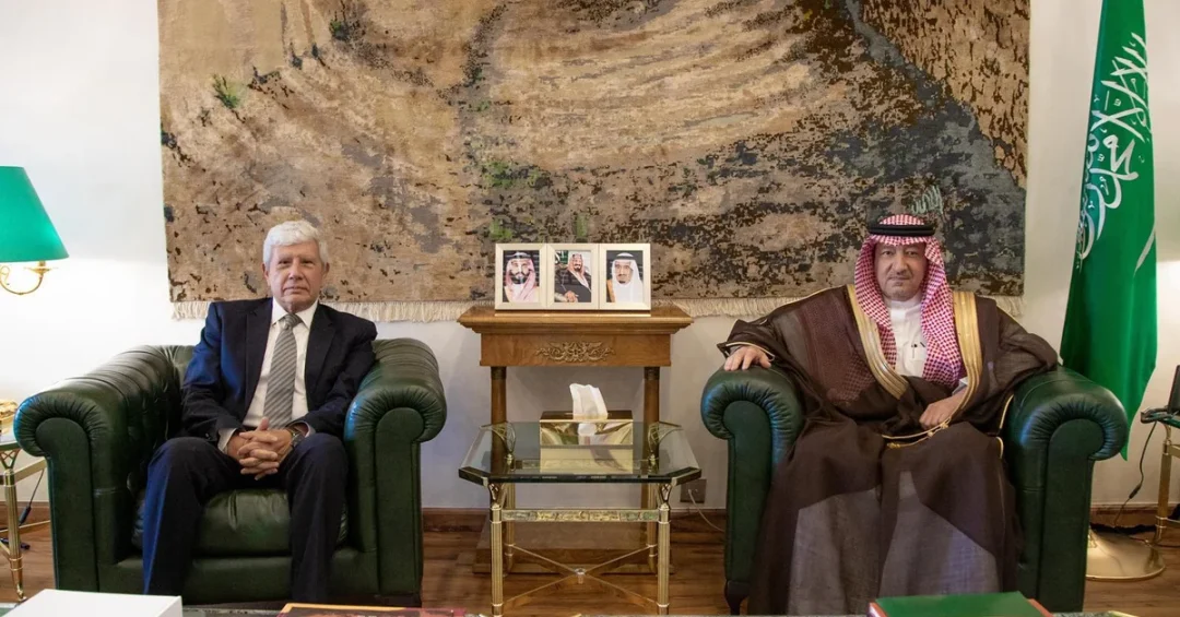Saudi Vice Foreign Minister Receives Peruvian Ambassador in Riyadh