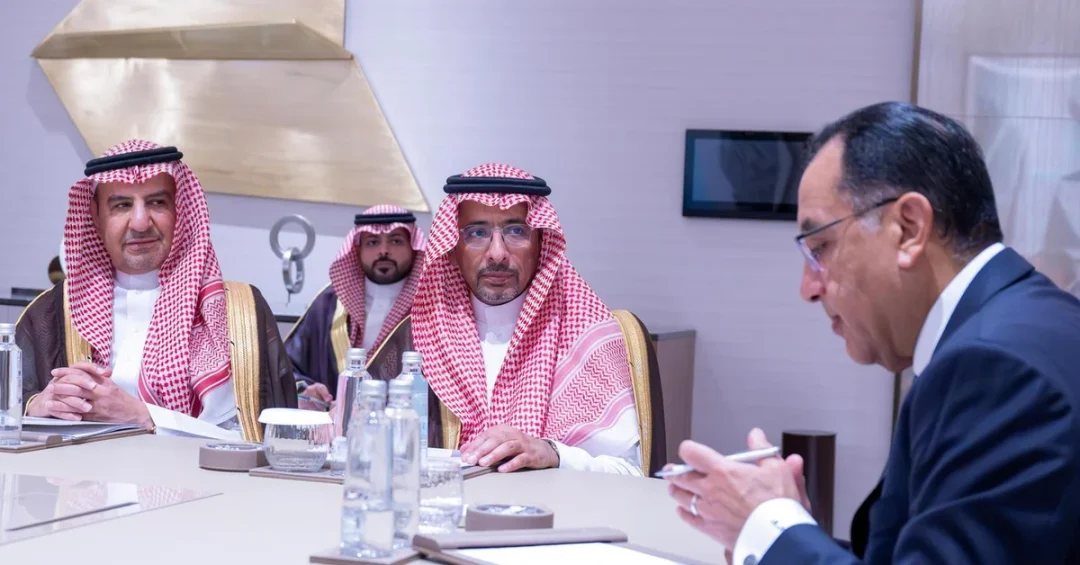Egypt PM Madbouly Meets Saudi Minister to Boost Industrial Ties