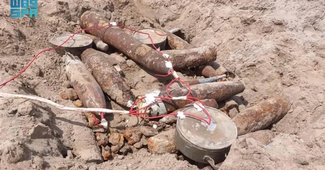 KSrelief Masam Project Clears 2,474 Explosives in Yemen in One Week