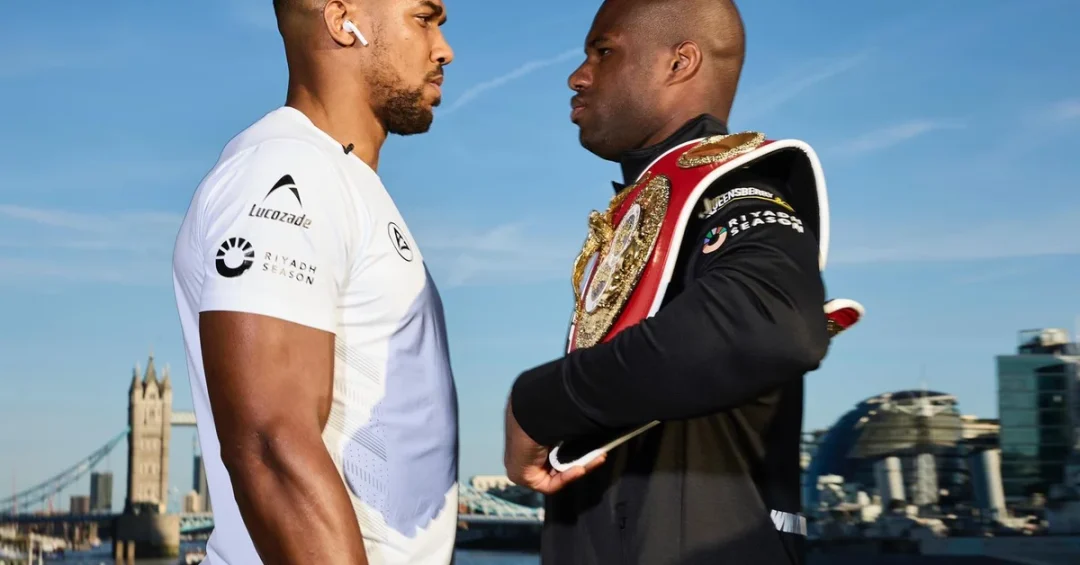 Riyadh Season Card Launches in London with Joshua-Dubois Face-Off