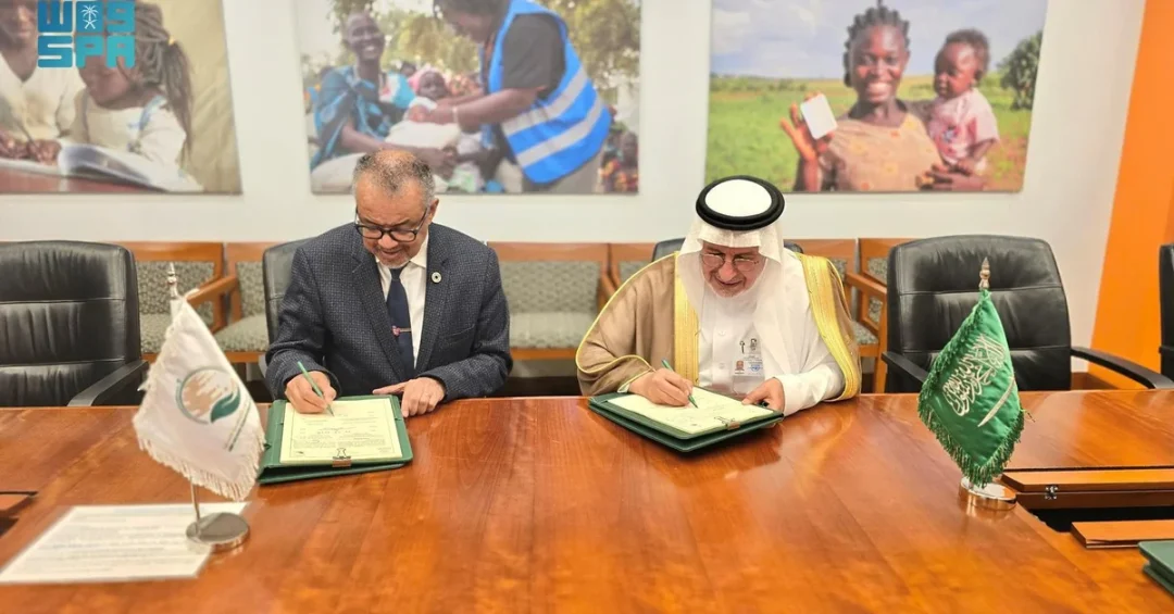 KSrelief and WHO Sign $2 Million Ukraine Humanitarian Support Deal