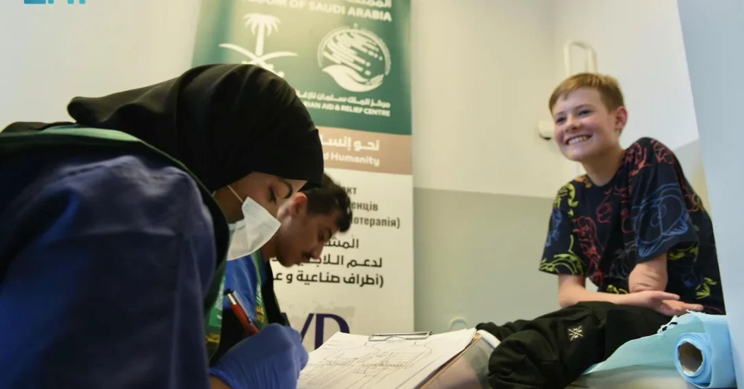 KSrelief Launches Prosthetic Limbs Project for Ukrainian Refugees in Poland